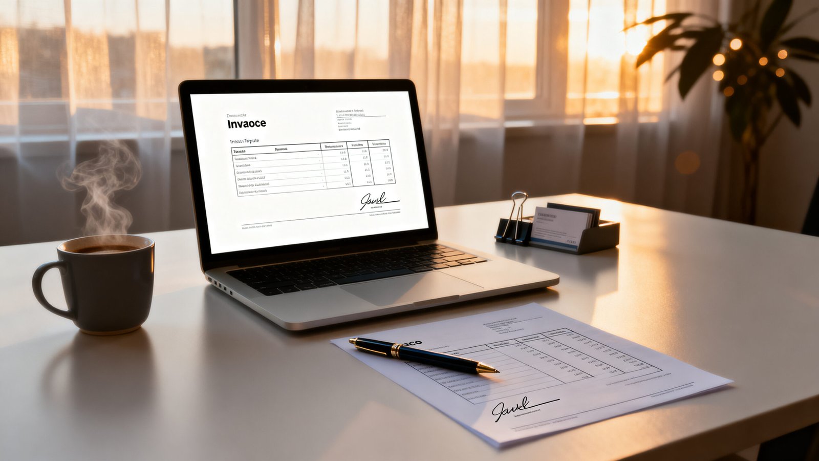 Self Employed Invoice Template: 7 Best Ways To Avoid Audit Risk 1 self employed invoice template - Illustration 1