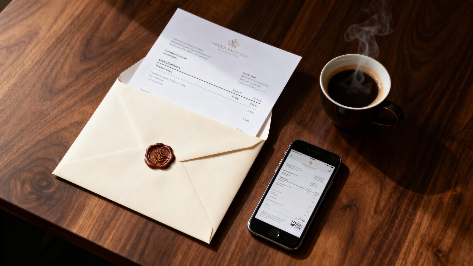 invoice template with logo - Illustration 3