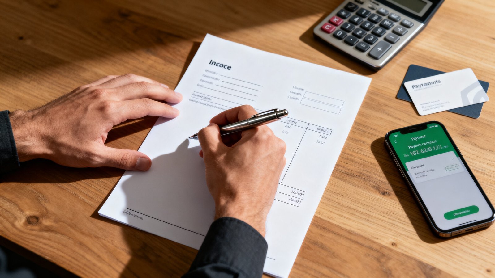 how to create an invoice - Illustration 2