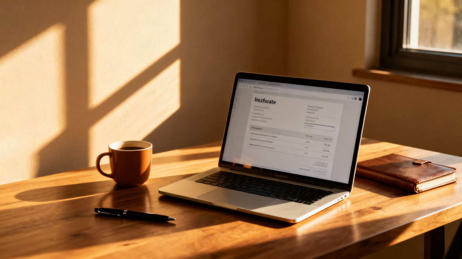 how to create an invoice - Illustration 1