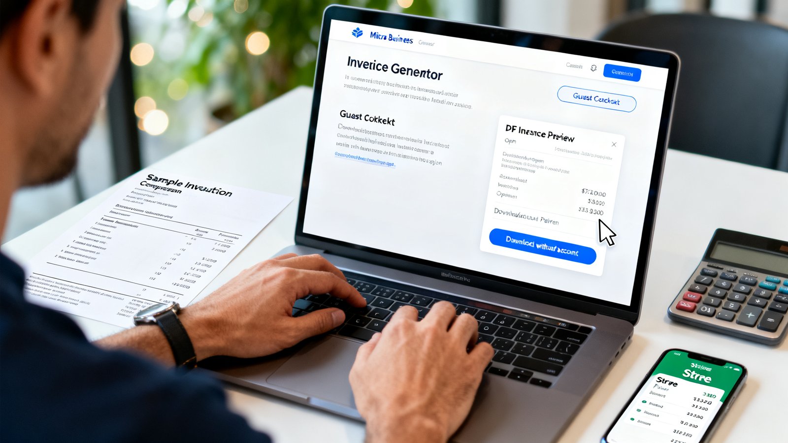 best free invoice generator - Illustration 2