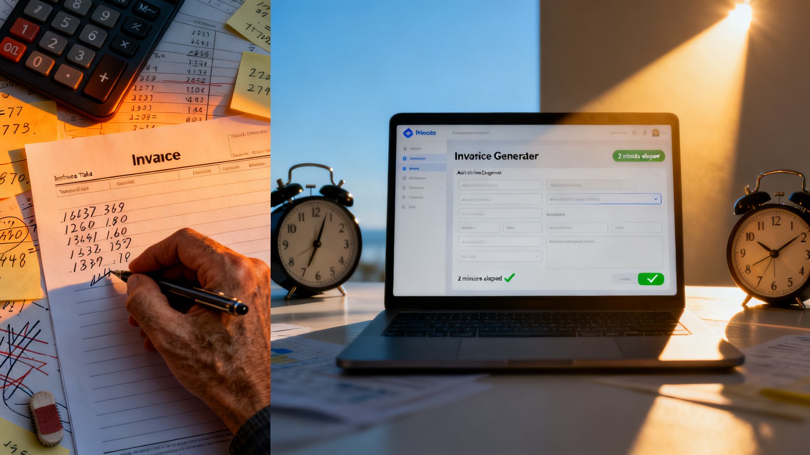 invoice generator vs invoice template - Illustration 2