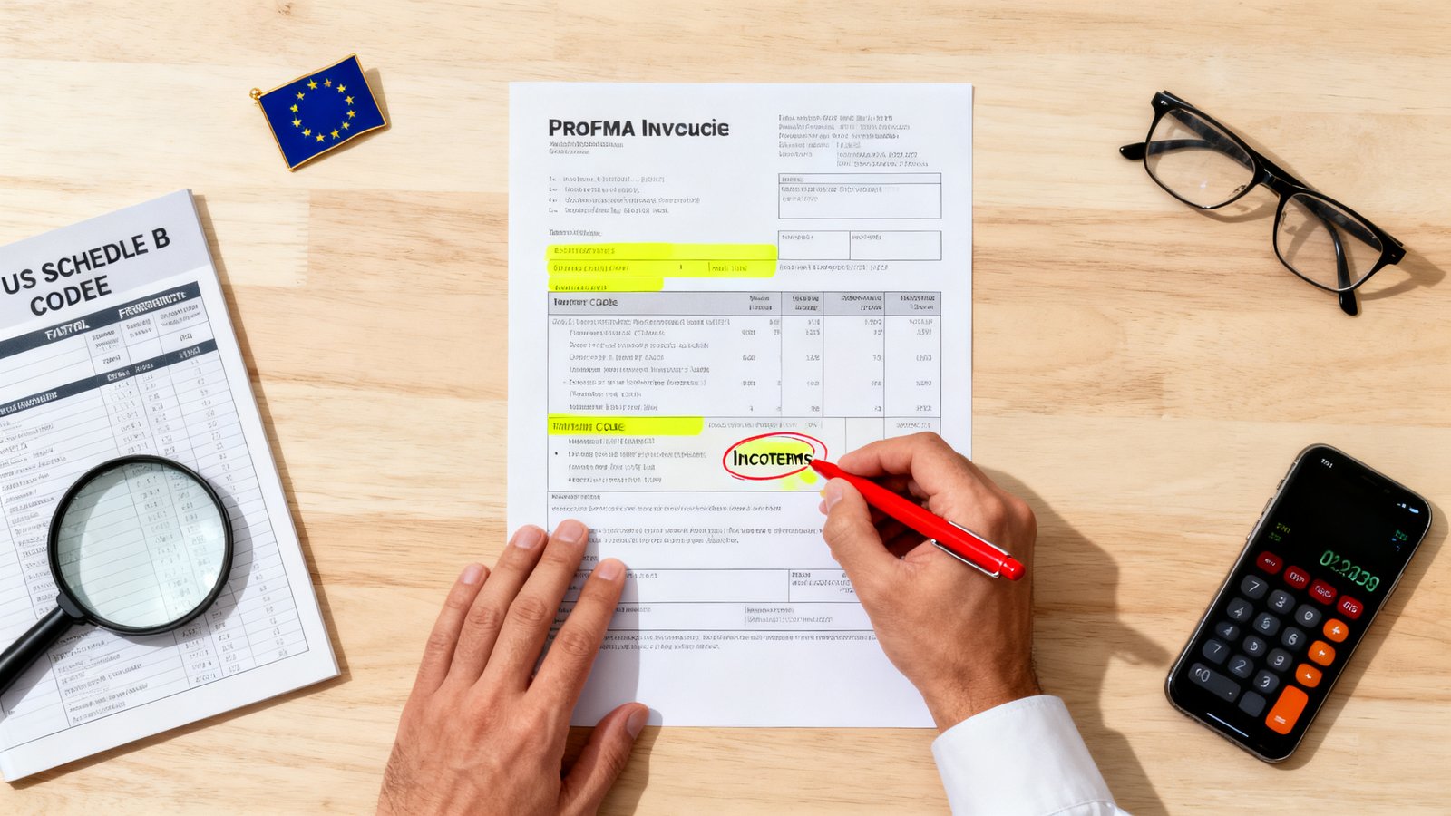 proforma invoice template — Illustration 2