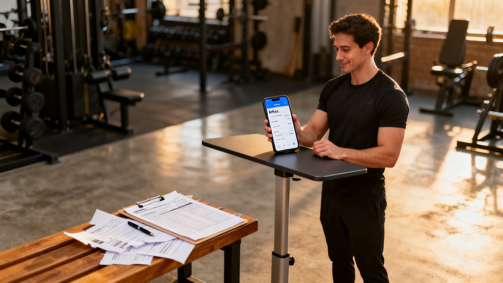 personal trainer invoice template - Illustration 1