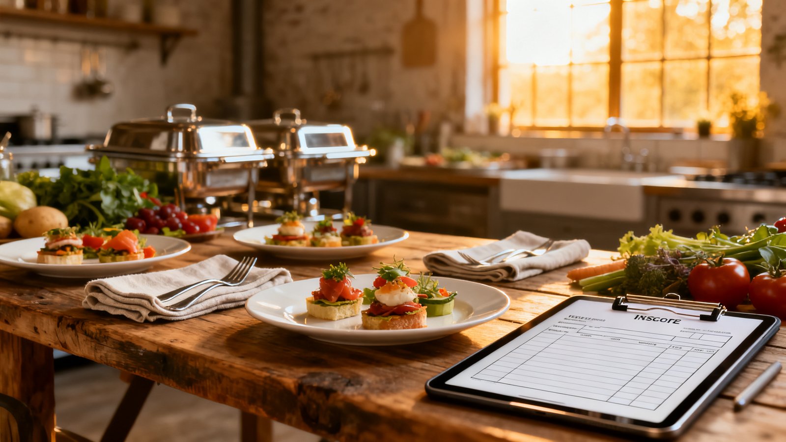 catering invoice template - Illustration 1